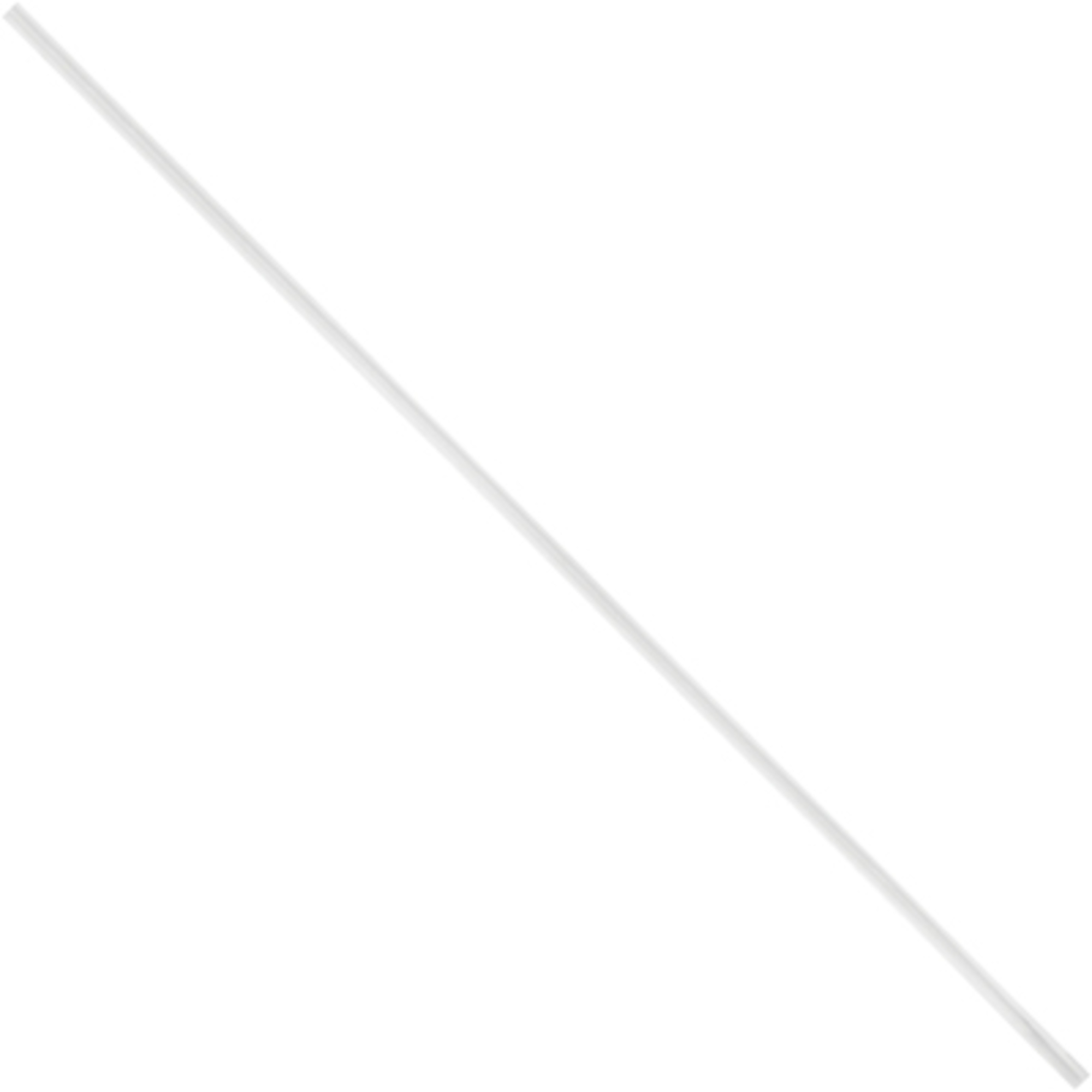 5 x 5/32in. White Plastic Twist Ties 2000/CS, Model# PLT5W